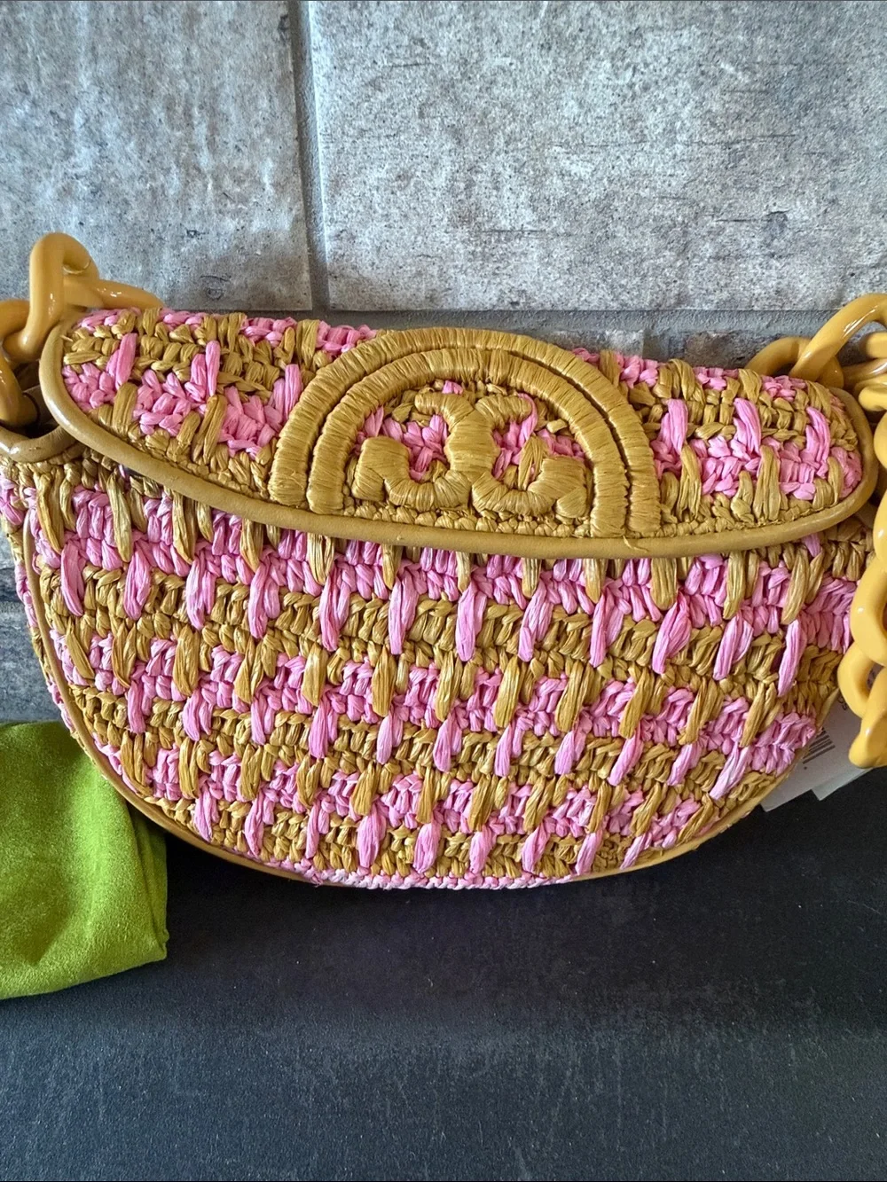 Tory Burch Mini Fleming Crochet
